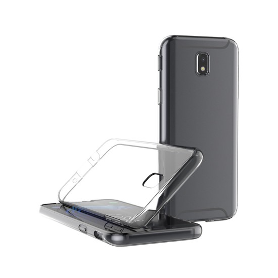 Silicone Hard Corners Case for Samsung J530 Transparent